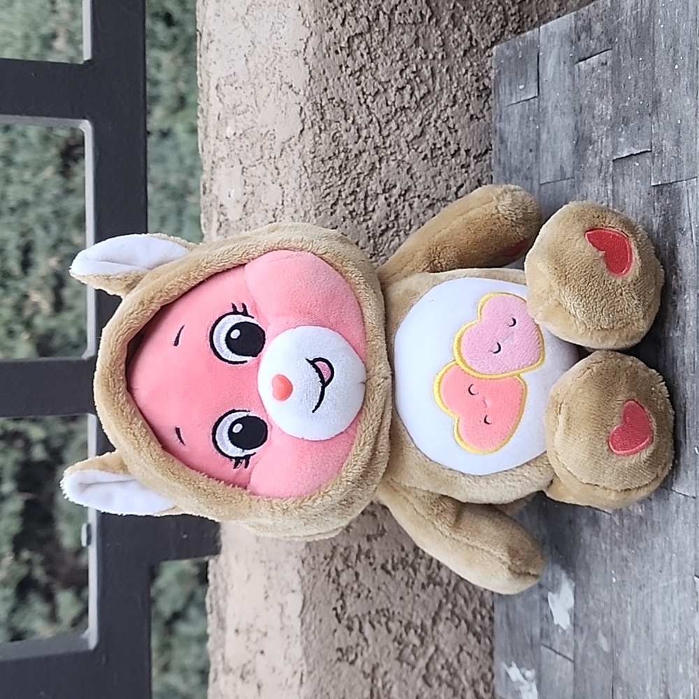 Care Bears Plush Toy Brown and Pink